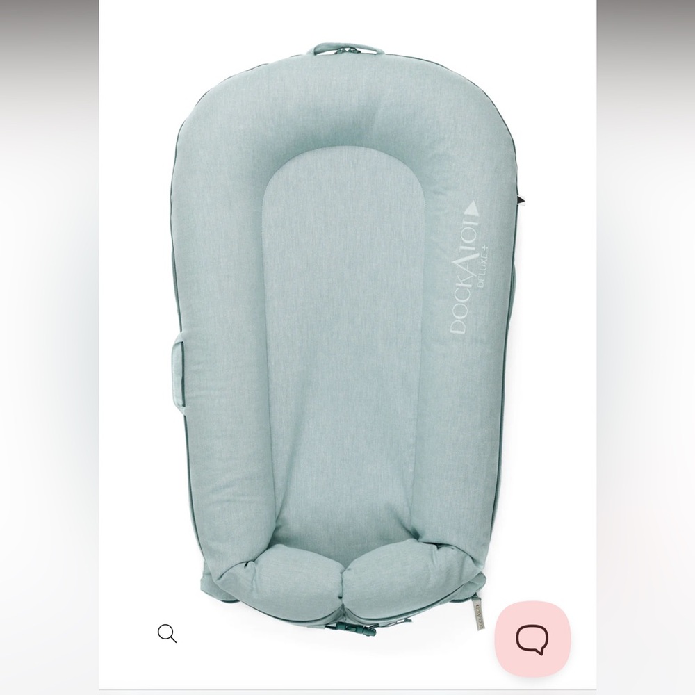 Dock-a-tot deluxe cover Marine Chambray